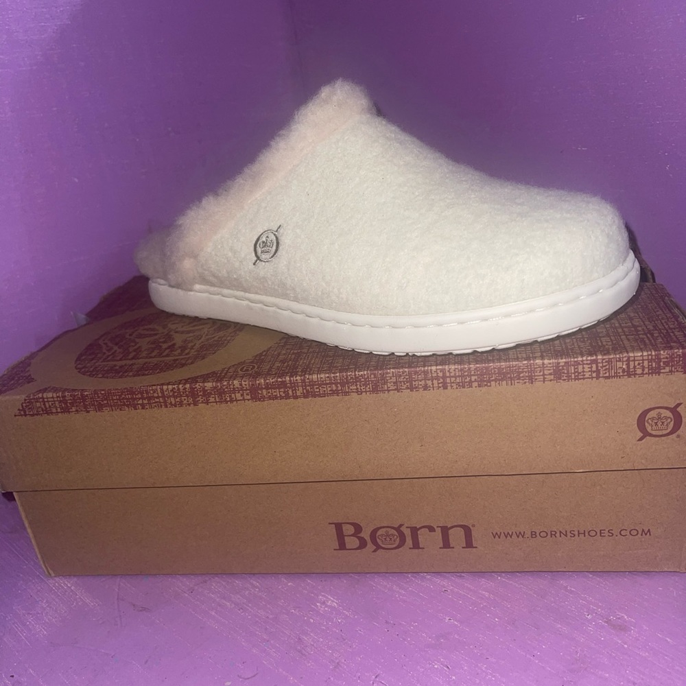 Born Zoe wool slippers